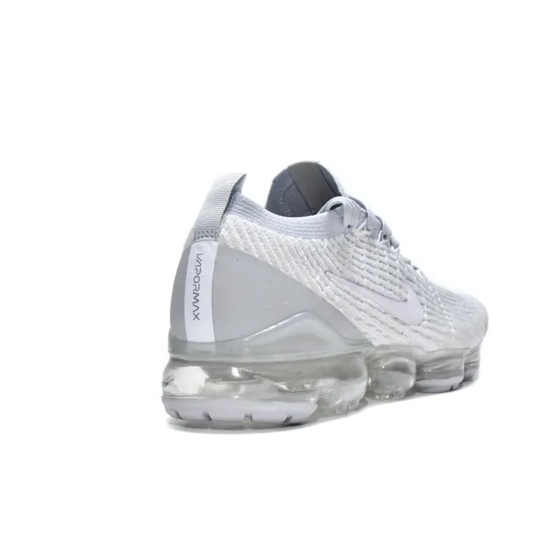 Nike Air VaporMax Flyknit 3 White Pure Platinum  AJ6900-102 