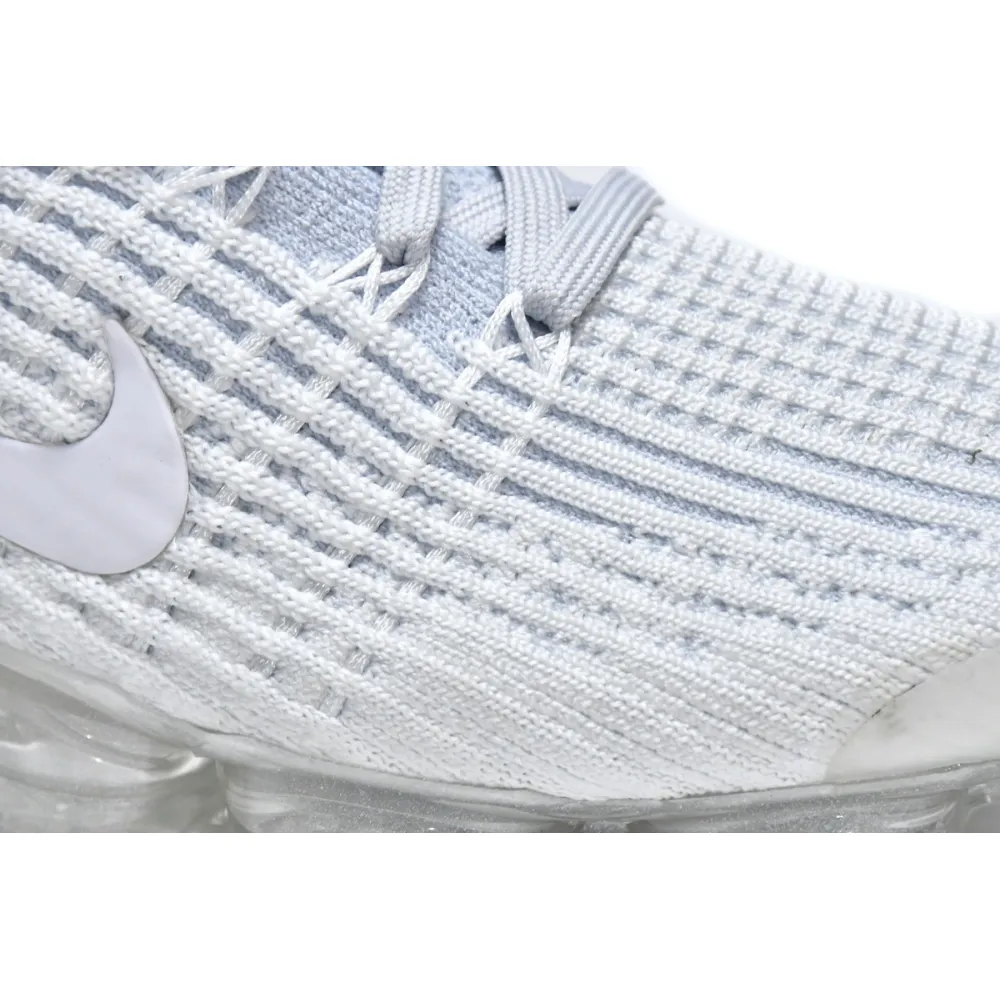 Nike Air VaporMax Flyknit 3 White Pure Platinum  AJ6900-102 