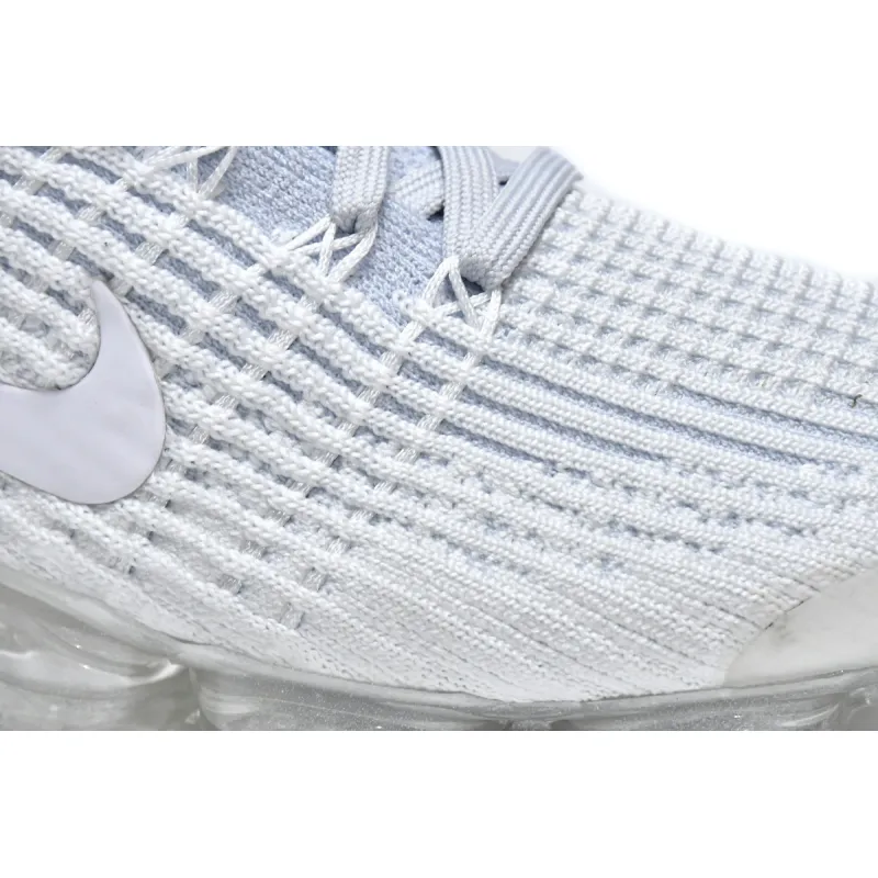 Nike Air VaporMax Flyknit 3 White Pure Platinum  AJ6900-102 