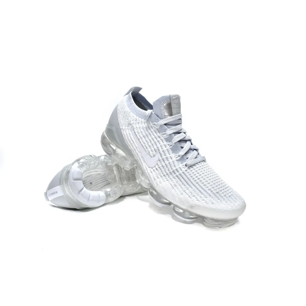 Nike Air VaporMax Flyknit 3 White Pure Platinum  AJ6900-102 