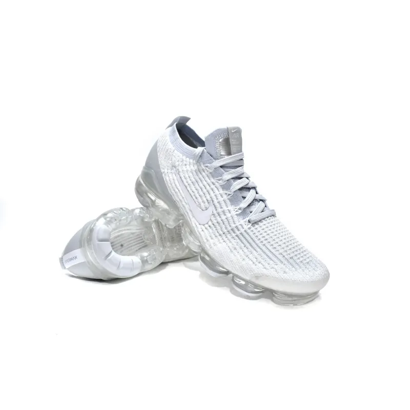 Nike Air VaporMax Flyknit 3 White Pure Platinum  AJ6900-102 
