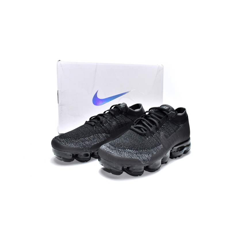 Nike Air VaporMax Flyknit Black Dark Grey  849558-007