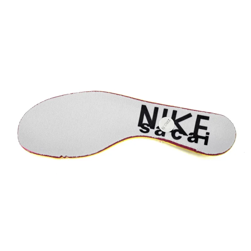  Sacai x Nike VaporWaffle 3.0 Beige orange color  DD1875-107 