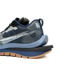  Sacai x Nike VaporWaffle Sesame and Black Blue Silver  DD1875-700
