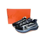  Sacai x Nike VaporWaffle Sesame and Black Blue Silver  DD1875-700