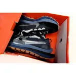  Sacai x Nike VaporWaffle Sesame and Black Blue Silver  DD1875-700