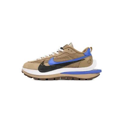  Sacai x Nike VaporWaffle Sesame Brown Blue Black Grid  CV1363-201 01