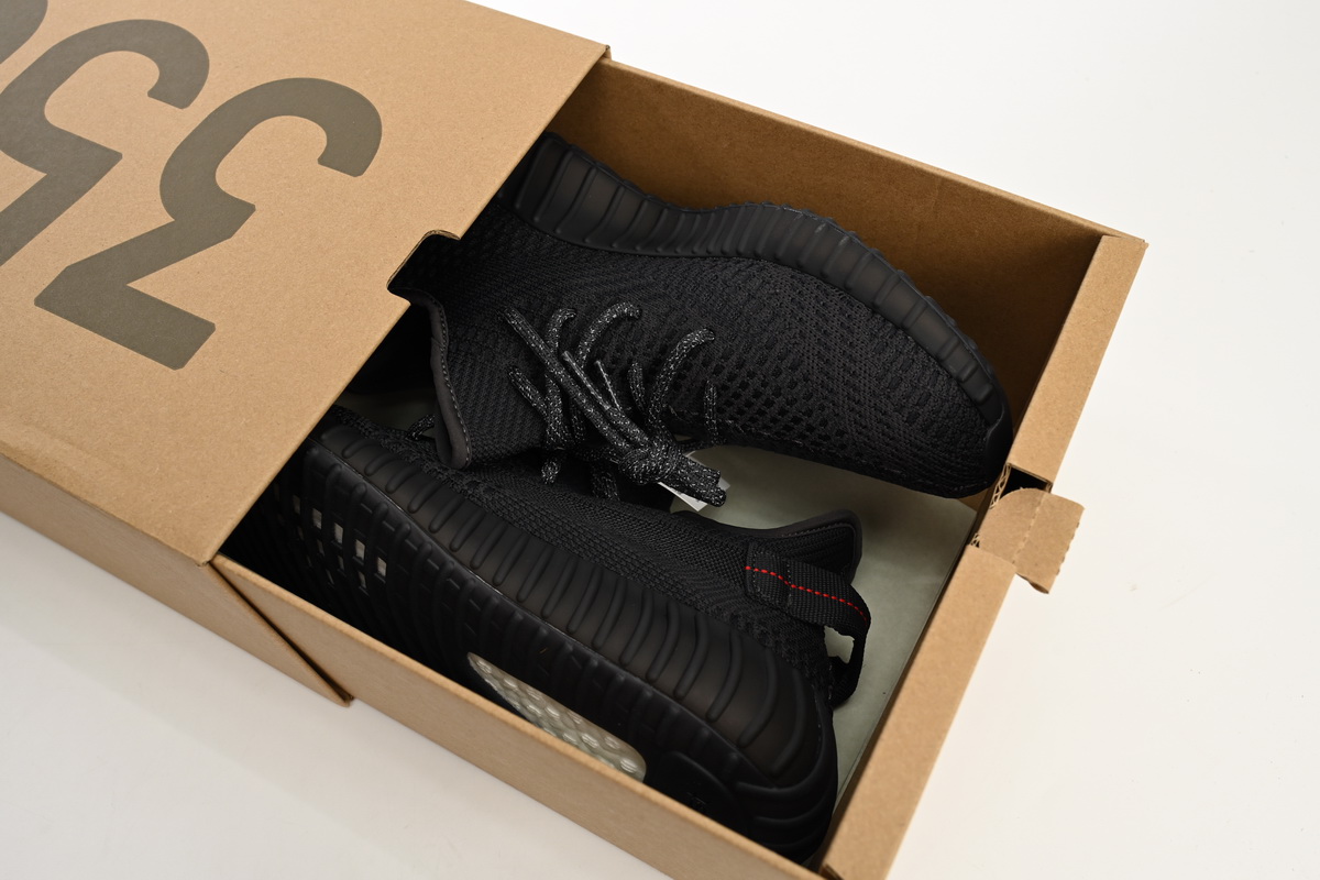 Adidas Yeezy Boost 350 V2 Black (Non-Reflective)  FU9006