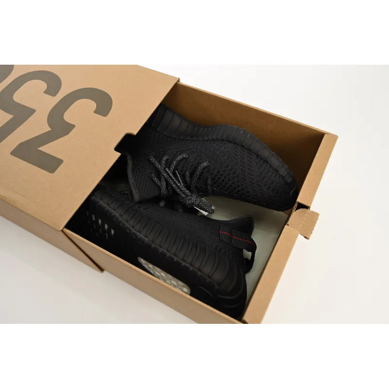 Adidas Yeezy Boost 350 V2 Black (Non-Reflective)  FU9006