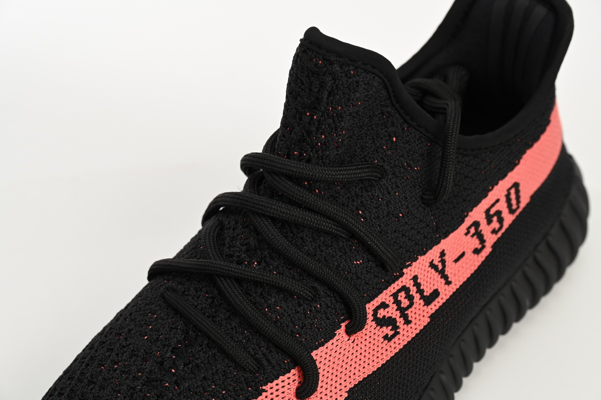 Adidas Yeezy Boost 350 V2 Core Black Red (2016/2022/2023)  BY9612
