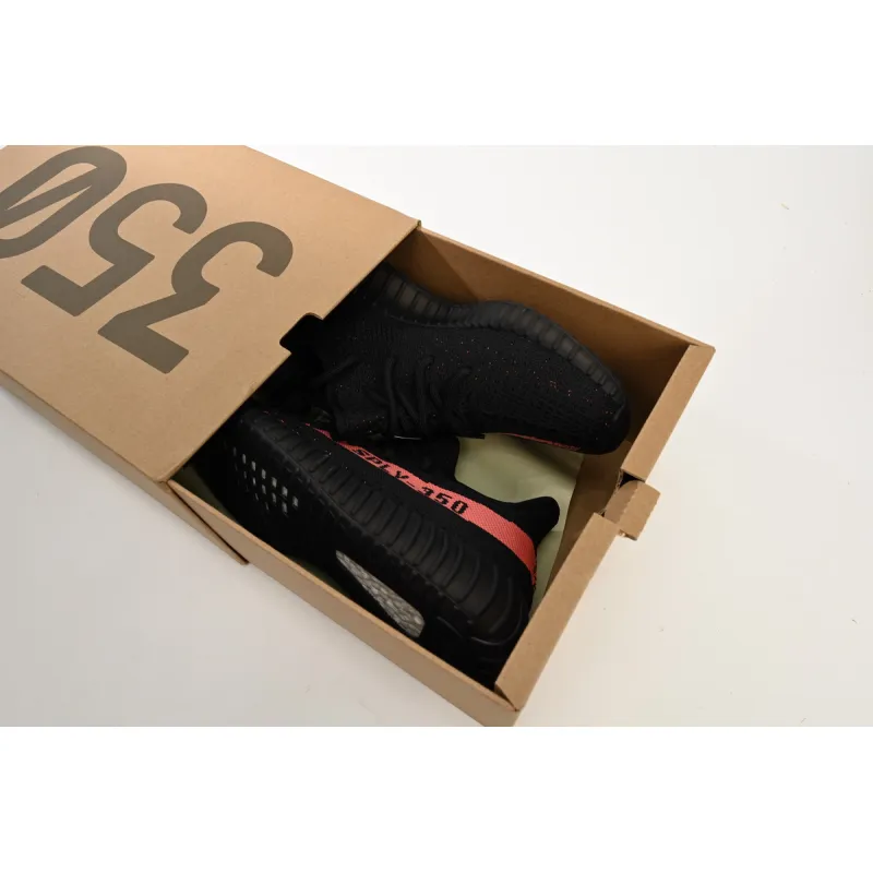 Adidas Yeezy Boost 350 V2 Core Black Red (2016/2022/2023)  BY9612