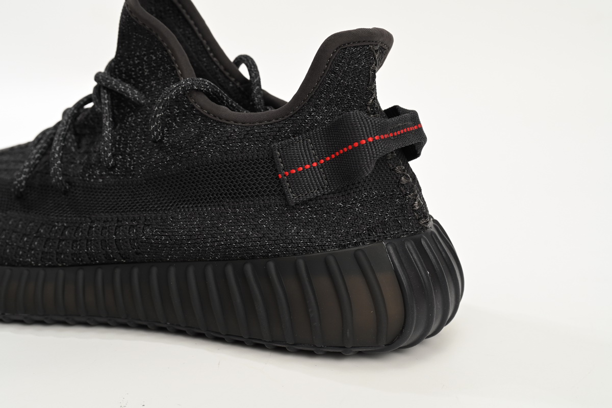 Adidas Yeezy Boost 350 V2 Static Black (Reflective) FU9007