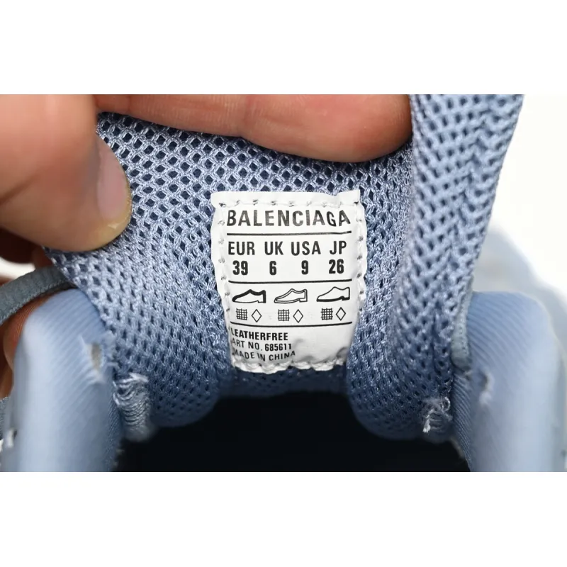 Balenciaga Defender Black Light Blue  685611 W2RAM 0615 