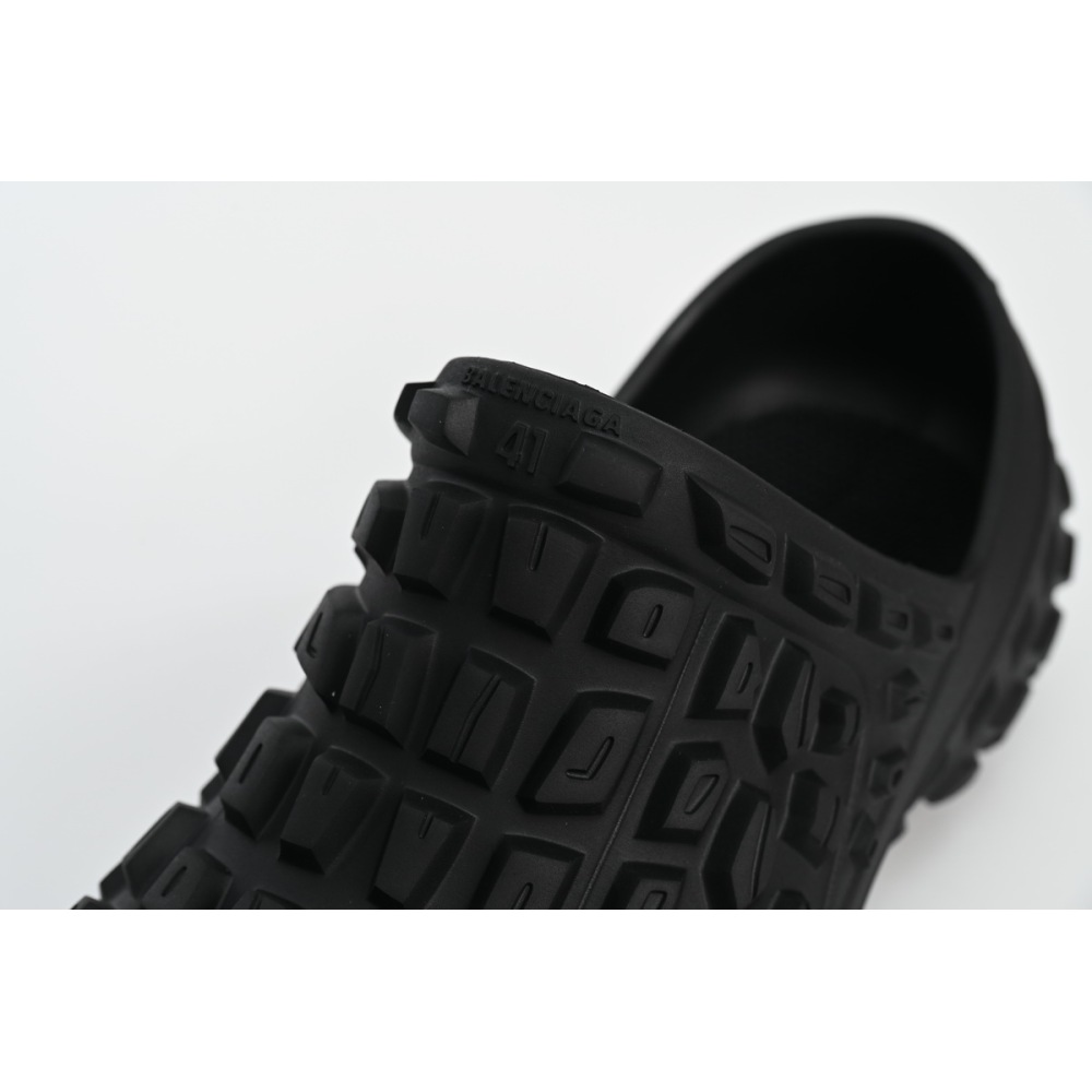 Balenciaga Defender Clog Black Rubber 735252W3CV21000