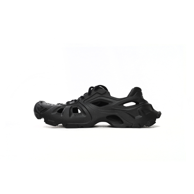 Balenciaga HD Lace Up Black  702421W3CES1000
