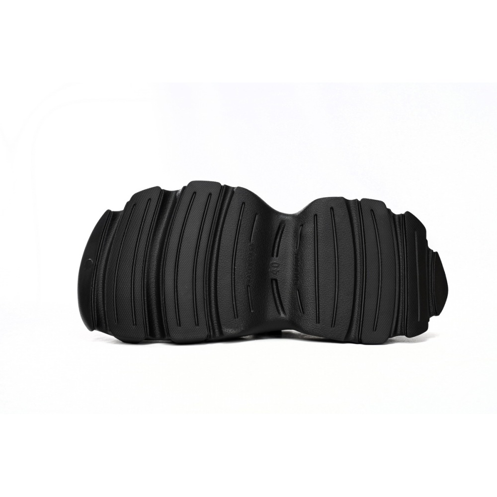 Balenciaga HD Lace Up Black  702421W3CES1000