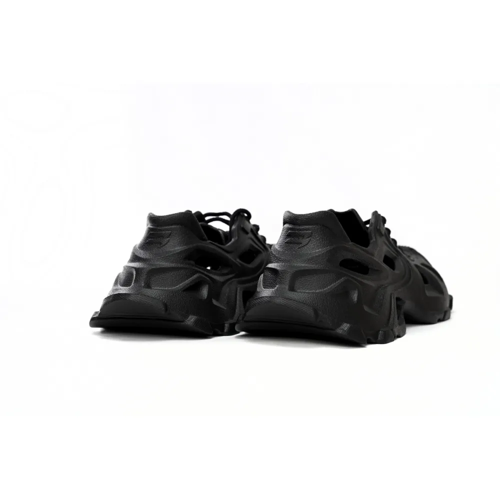 Balenciaga HD Lace Up Black  702421W3CES1000