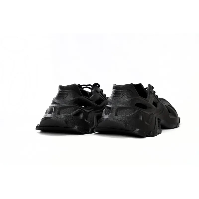 Balenciaga HD Lace Up Black  702421W3CES1000