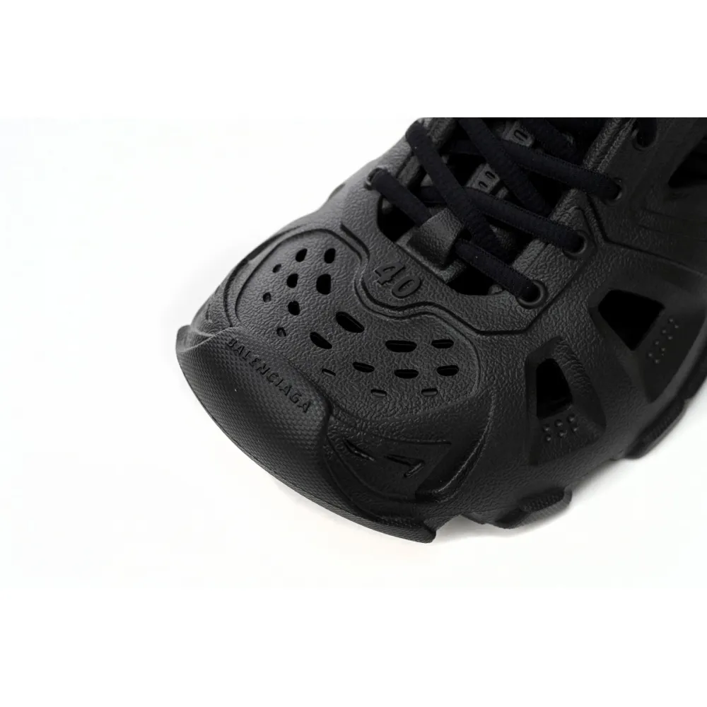 Balenciaga HD Lace Up Black  702421W3CES1000