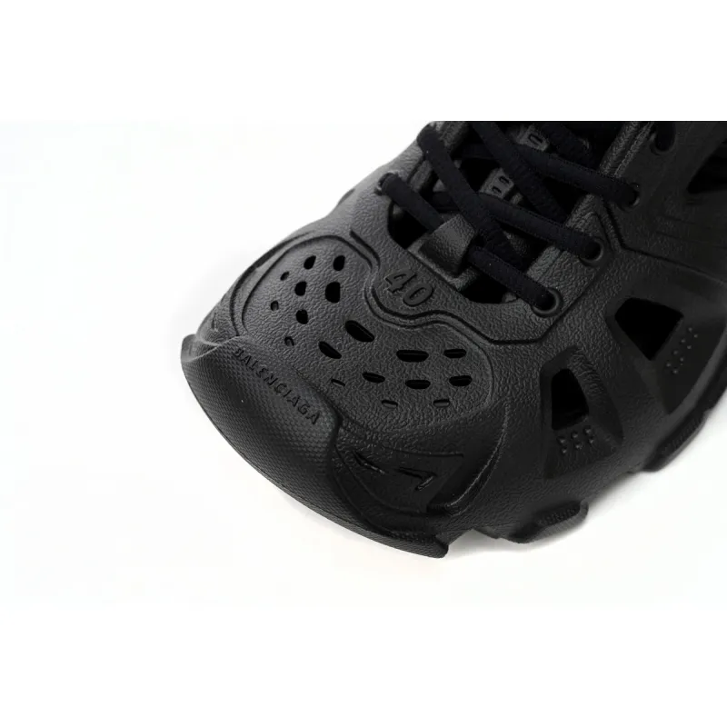 Balenciaga HD Lace Up Black  702421W3CES1000