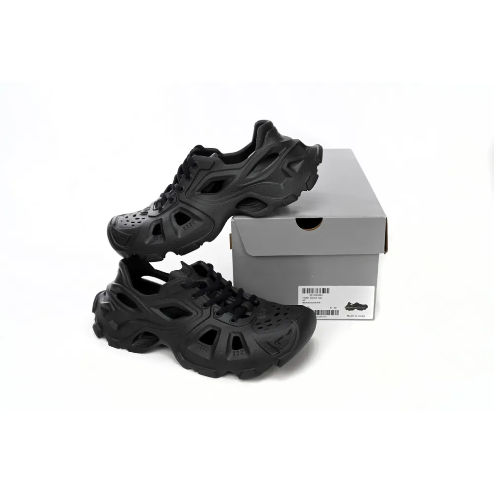 Balenciaga HD Lace Up Black  702421W3CES1000