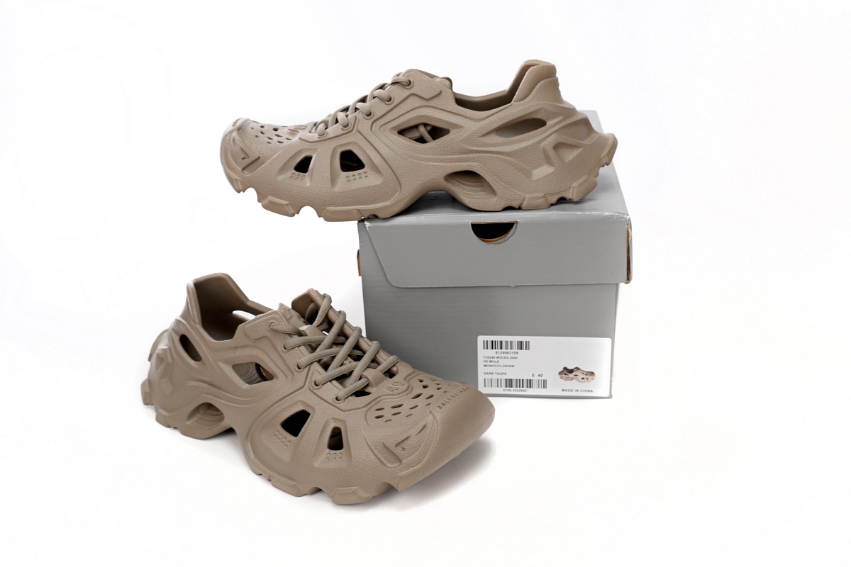 Balenciaga HD Lace Up Brown  735249W3CES2000