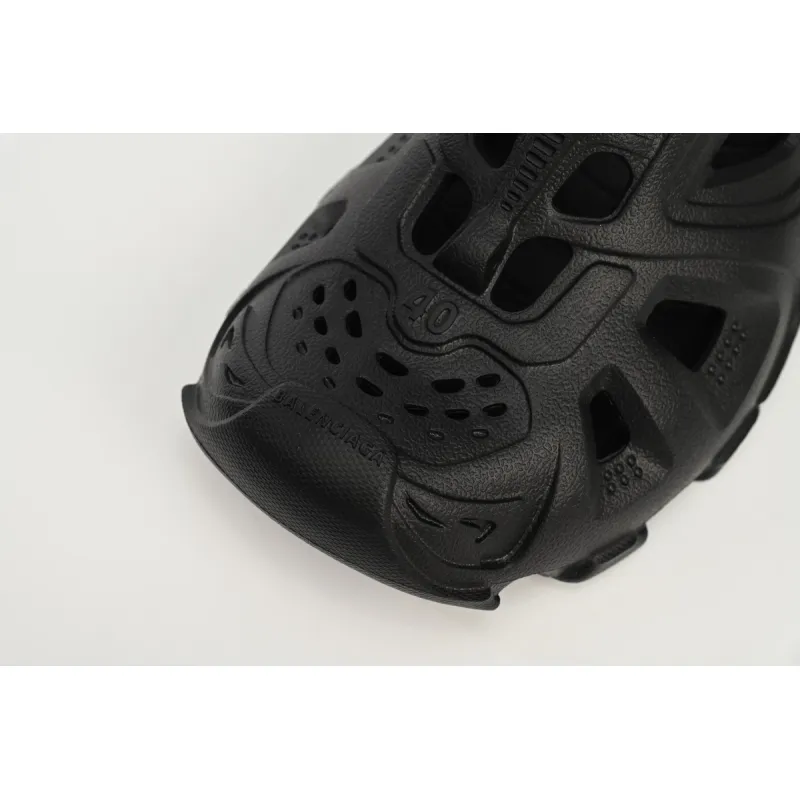 Balenciaga HD Mule Black Rubber 735249 W3CES 1000
