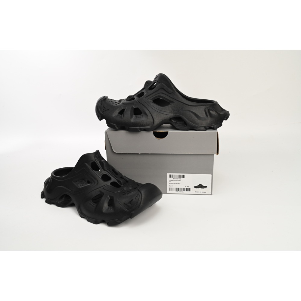 Balenciaga HD Mule Black Rubber 735249 W3CES 1000