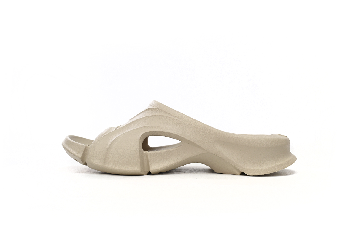 Balenciaga Mold Slide Sandal Beige   653874W3CE29300