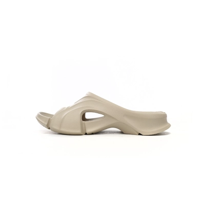 Balenciaga Mold Slide Sandal Beige   653874W3CE29300 01