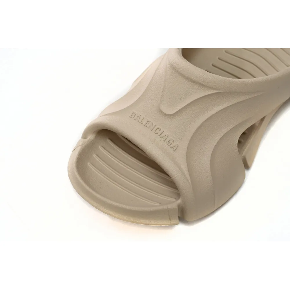 Balenciaga Mold Slide Sandal Beige   653874W3CE29300