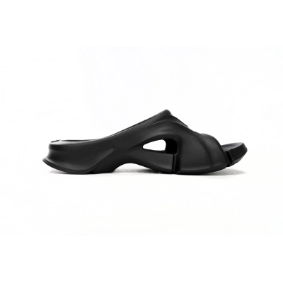 Balenciaga Mold Slide Sandal Black  653873W3CE21000 02