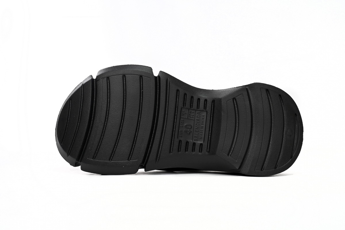 Balenciaga Mold Slide Sandal Black  653873W3CE21000