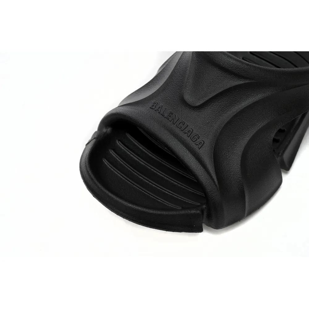 Balenciaga Mold Slide Sandal Black  653873W3CE21000