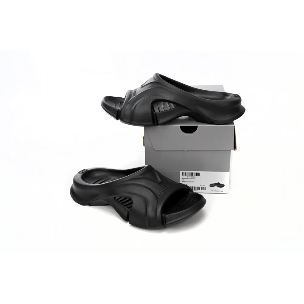 Balenciaga Mold Slide Sandal Black  653873W3CE21000