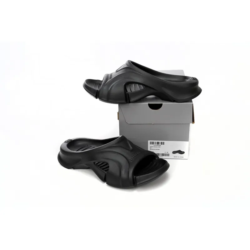 Balenciaga Mold Slide Sandal Black  653873W3CE21000