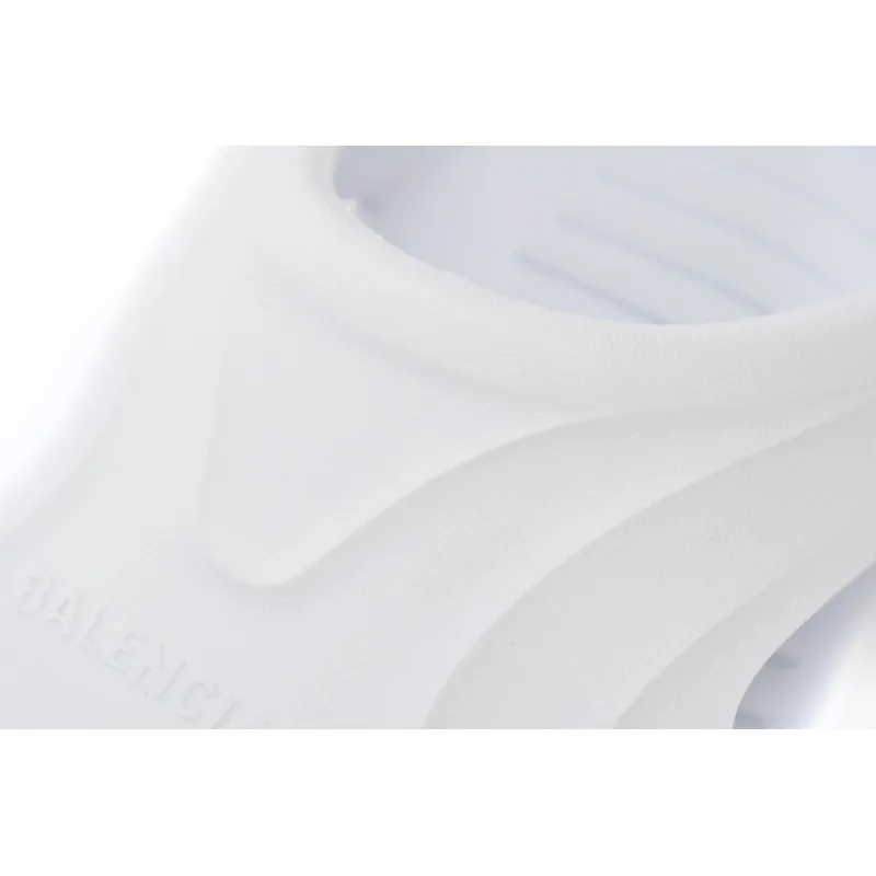 Balenciaga Mold Slide Sandal White 653873W3CE29000