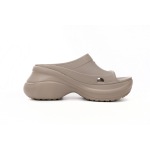 Balenciaga x Crocs Pool Slide Sandal Beige 677386W1S8E2500