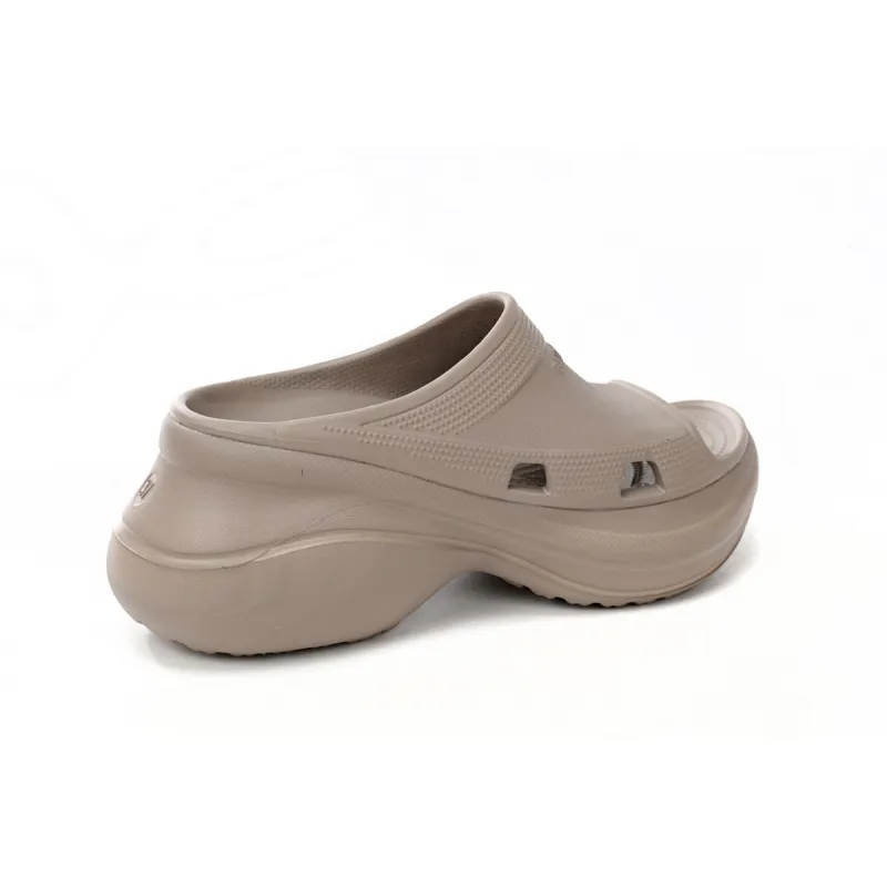 Balenciaga x Crocs Pool Slide Sandal Beige 677386W1S8E2500