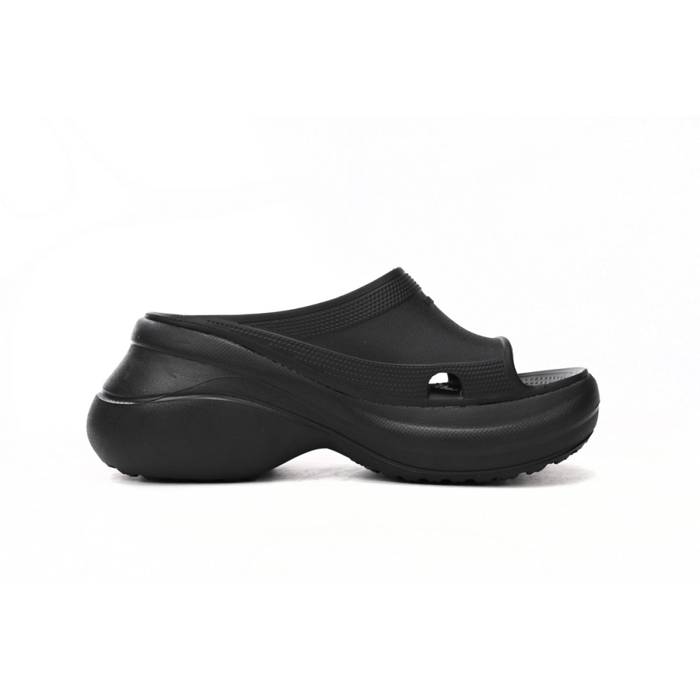 Balenciaga x Crocs Pool Slide Sandals Black (Women's) 677389W1S8E1000