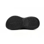 Balenciaga x Crocs Pool Slide Sandals Black (Women's) 677389W1S8E1000