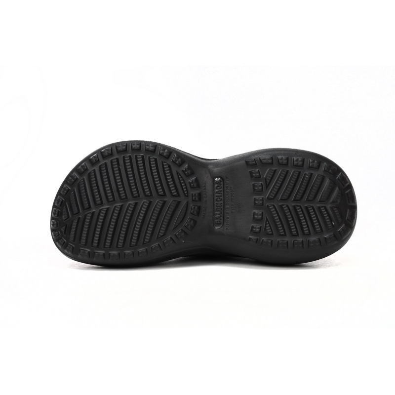 Balenciaga x Crocs Pool Slide Sandals Black (Women's) 677389W1S8E1000