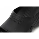 Balenciaga x Crocs Pool Slide Sandals Black (Women's) 677389W1S8E1000