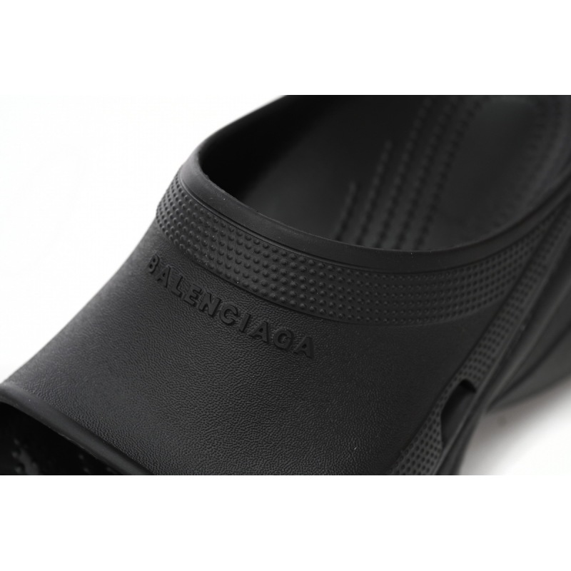 Balenciaga x Crocs Pool Slide Sandals Black (Women's) 677389W1S8E1000