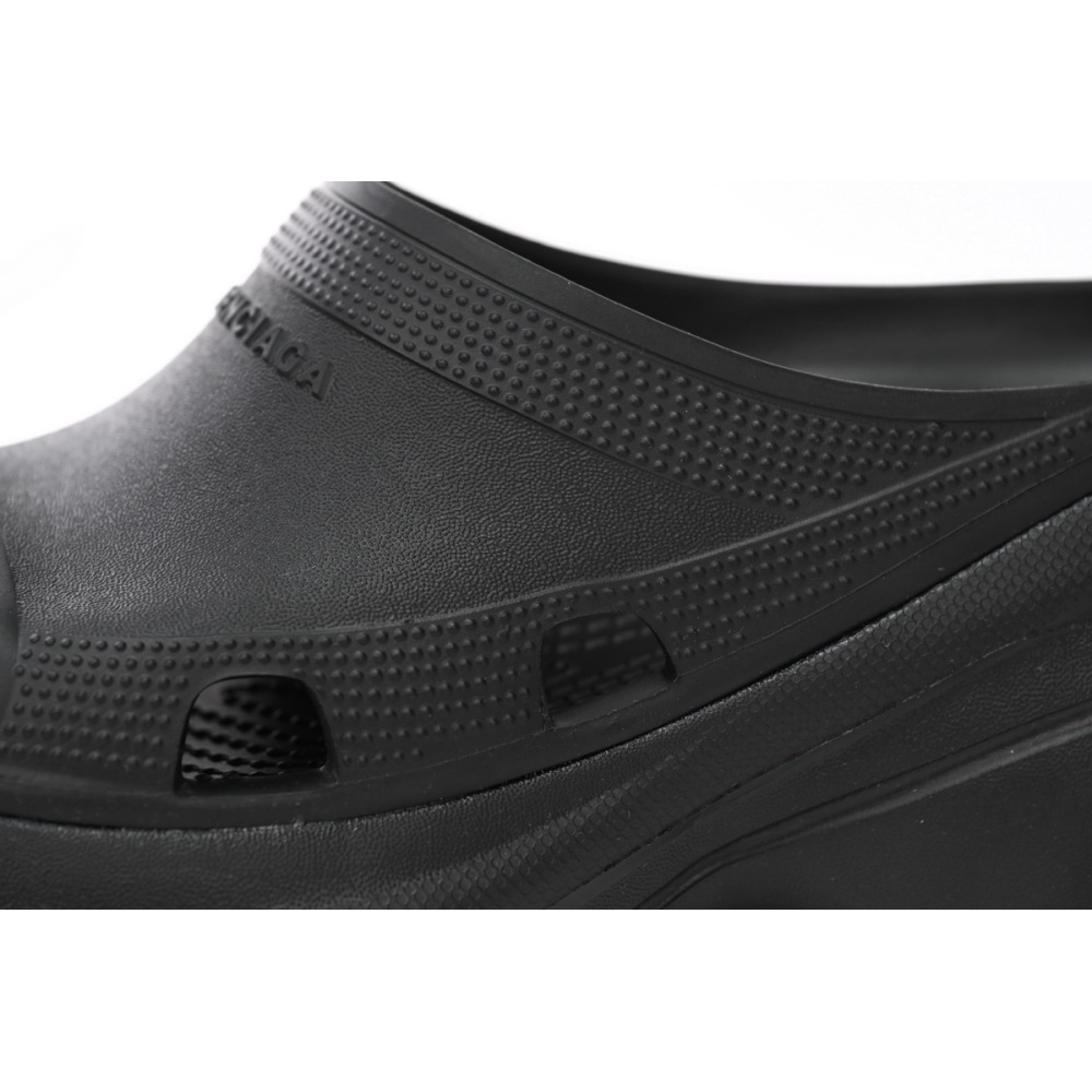 Balenciaga x Crocs Pool Slide Sandals Black (Women's) 677389W1S8E1000