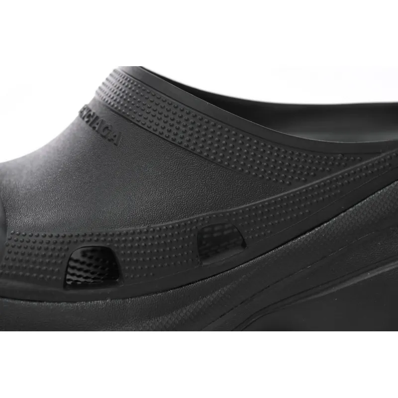Balenciaga x Crocs Pool Slide Sandals Black (Women's) 677389W1S8E1000
