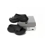 Balenciaga x Crocs Pool Slide Sandals Black (Women's) 677389W1S8E1000