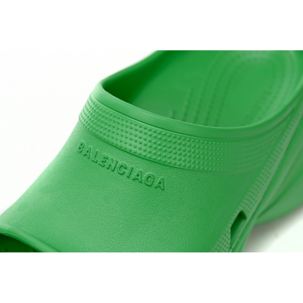 Balenciaga x Crocs Pool Slide Sandals Green  677386W1S8E3033 