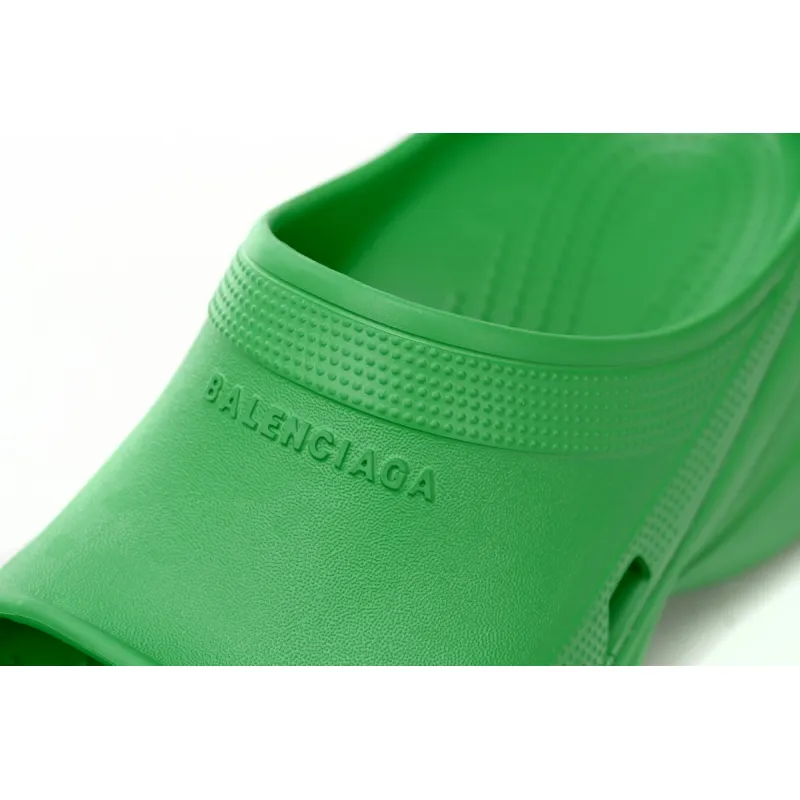 Balenciaga x Crocs Pool Slide Sandals Green  677386W1S8E3033 