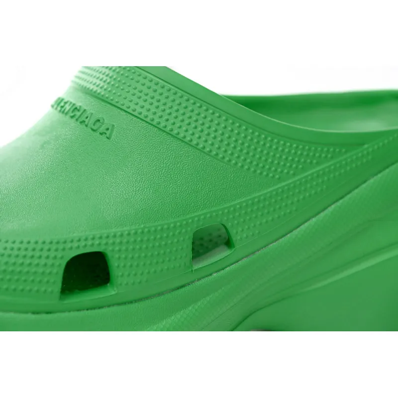 Balenciaga x Crocs Pool Slide Sandals Green  677386W1S8E3033 